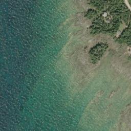 Satellite imagery of Cape Hurd, CA