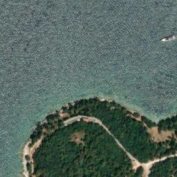Satellite imagery of Debeli Rt, HR