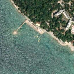 Satellite imagery of Debeli Rt, HR
