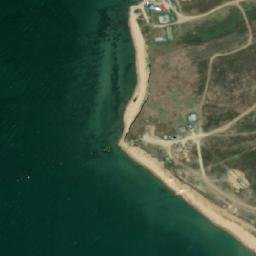 Satellite imagery of Mys Tuzla, RU