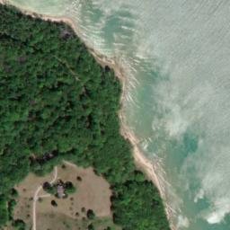Satellite imagery of Cat Head Point, US