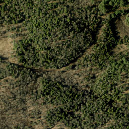 Satellite imagery of Bruces Mountain, CA