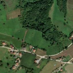 Satellite imagery of Gladno Brdo, BA
