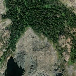 Satellite imagery of Wolf Fangs, US
