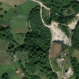 Satellite imagery of Gladno Brdo, BA