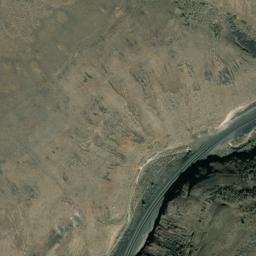 Satellite imagery of Devils Backbone, US