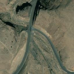 Satellite imagery of Devils Backbone, US