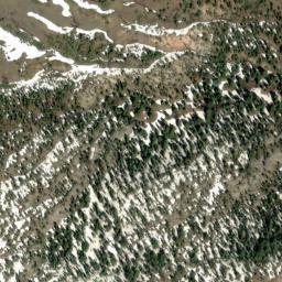 Satellite imagery of China Cap Ridge, US