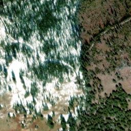 Satellite imagery of South Peacock Mine, US
