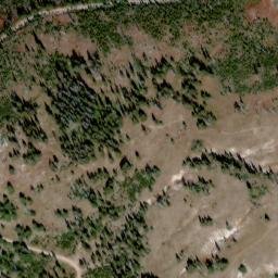 Satellite imagery of South Peacock Mine, US