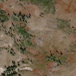 Satellite imagery of South Peacock Mine, US