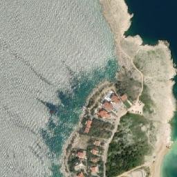 Satellite imagery of Rt Šilo, HR