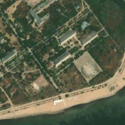 Satellite imagery of Mys Yevpatoriiskyi, UA