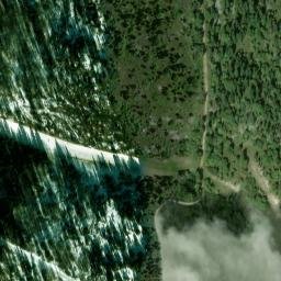 Satellite imagery of cairn, FR