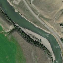 Satellite imagery of C 33 — NGS QX0099 — Park County, US, US