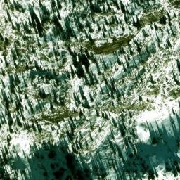 Satellite imagery of cairn, FR