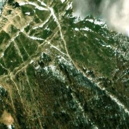 Satellite imagery of cairn, FR