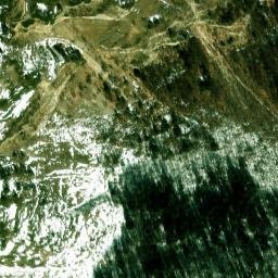 Satellite imagery of cairn, FR