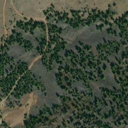 Satellite imagery of Pope Shenon Mine, US
