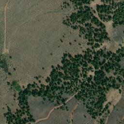 Satellite imagery of Pope Shenon Mine, US