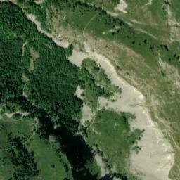 Satellite imagery of cairn, FR