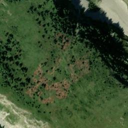 Satellite imagery of cairn, FR