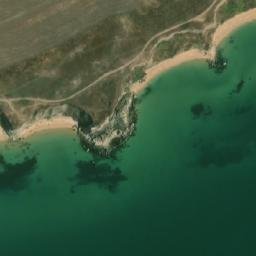 Satellite imagery of Mys Ak-Burun, UA