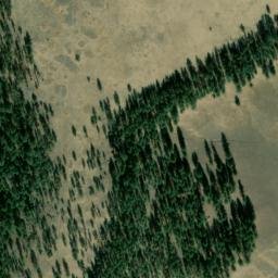 Satellite imagery of Beaver Slide Ridge, US