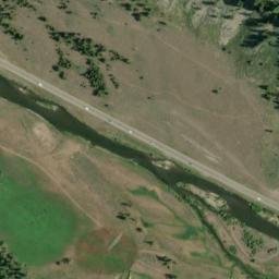 Satellite imagery of L 161 — NGS QX0312 — Gallatin County, US, US