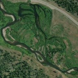 Satellite imagery of Q 103 — NGS QX0313 — Gallatin County, US, US