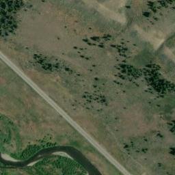 Satellite imagery of Q 103 — NGS QX0313 — Gallatin County, US, US