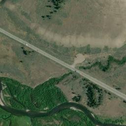 Satellite imagery of R 103 — NGS QX0315 — Gallatin County, US, US