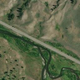 Satellite imagery of M 161 — NGS QX0317 — Gallatin County, US, US