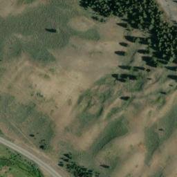 Satellite imagery of M 161 — NGS QX0317 — Gallatin County, US, US