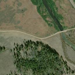 Satellite imagery of S 103 — NGS QX0318 — Gallatin County, US, US