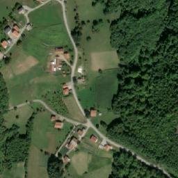 Satellite imagery of Čajina Glavica, BA