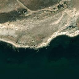 Satellite imagery of Mys Opuk, UA