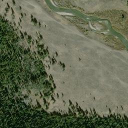 Satellite imagery of S 103 — NGS QX0318 — Gallatin County, US, US