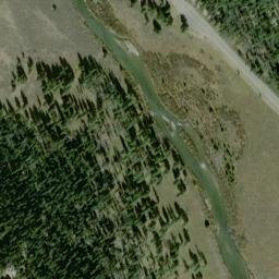 Satellite imagery of N 161 — NGS QX0320 — Gallatin County, US, US
