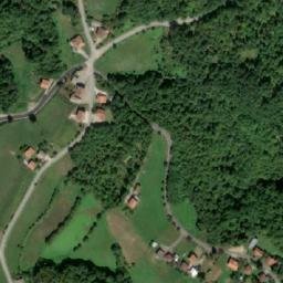 Satellite imagery of Čajina Glavica, BA