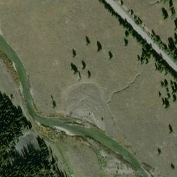 Satellite imagery of N 161 — NGS QX0320 — Gallatin County, US, US