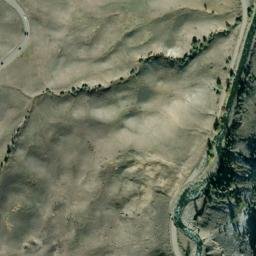 Satellite imagery of G 162 — NGS QX0116 — Park County, US, US