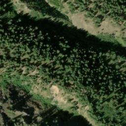 Satellite imagery of Cornucopia Mines, US