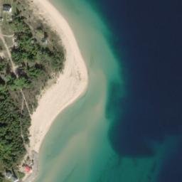 Satellite imagery of Sandy Point, US