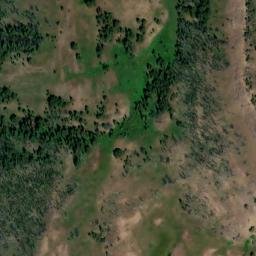 Satellite imagery of BUFFALO — NGS QX0684 — Park County, US, US