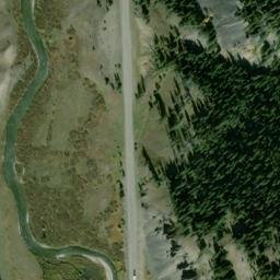 Satellite imagery of T 103 — NGS QX0321 — Gallatin County, US, US