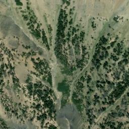 Satellite imagery of ELECTRIC PEAK — NGS QX0706 — Park County, US, US
