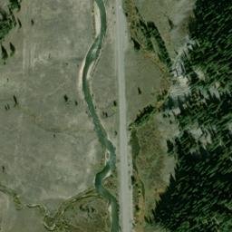 Satellite imagery of P 161 — NGS PY0161 — Gallatin County, US, US