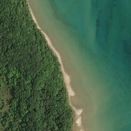 Satellite imagery of Old Mission Point, US