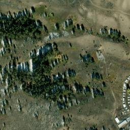Satellite imagery of F MAMMOTH — NGS PY1258 — Park County, US, US